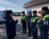 В ОМВД прошел строевой смотр, сотрудники полиции перешли на ношение зимней формы одежды