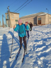 Лыжные прогулки оказывают положительное влияние на организм