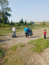 Субботник-очищение родника, посадка цветов