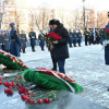 Алексей Текслер принял участие в торжественной церемонии возложения венков и цветов к памятнику «Доблестным сынам Отечества»