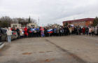 Митинг, посвященный поддержки российских солдат, наших земляков, участников СВО и их семей.