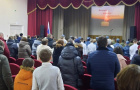 Торжественное открытие военизированной эстафеты, посвящённой Дню защитника Отечества и памяти В.В. Замогильного
