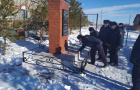 Митинг, в память о погибших сотрудниках милиции
