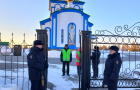 Сотрудники полиции обеспечили охрану общественного порядка во время Крещения Господня