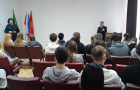 В рамках патриотического воспитания ветеран ОМВД встретился с молодежью