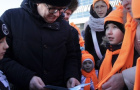 Алексей Текслер со своей семьей принял участие в акции «Снеговики-добряки»
