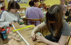 Участие кружка «Патриот» в выставке ко Дню Победы