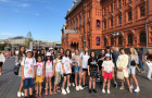 Алиса на первом международном детском культурном форуме в Москве