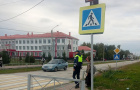 Сотрудники Госавтоинспекции провели рейдовое мероприятие по предупреждению нарушений ПДД детьми-пешеходами