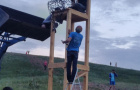 На Аркаиме появился Созерцатель - новый арт-объект