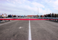 Открытие моста 15 сентября 2022 года